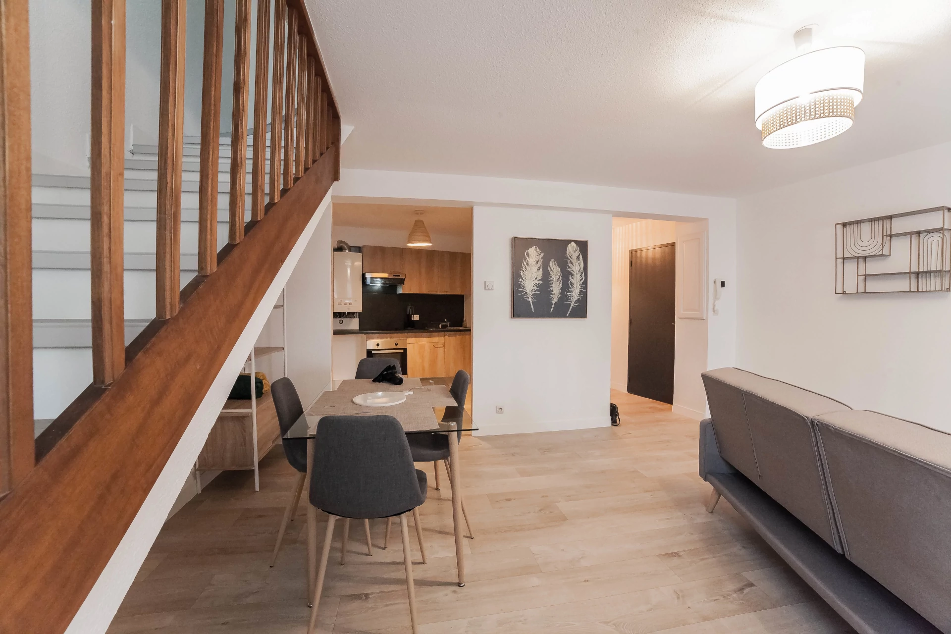 Appartement T3 vue d'ensemble colocation Lafargues Limoges