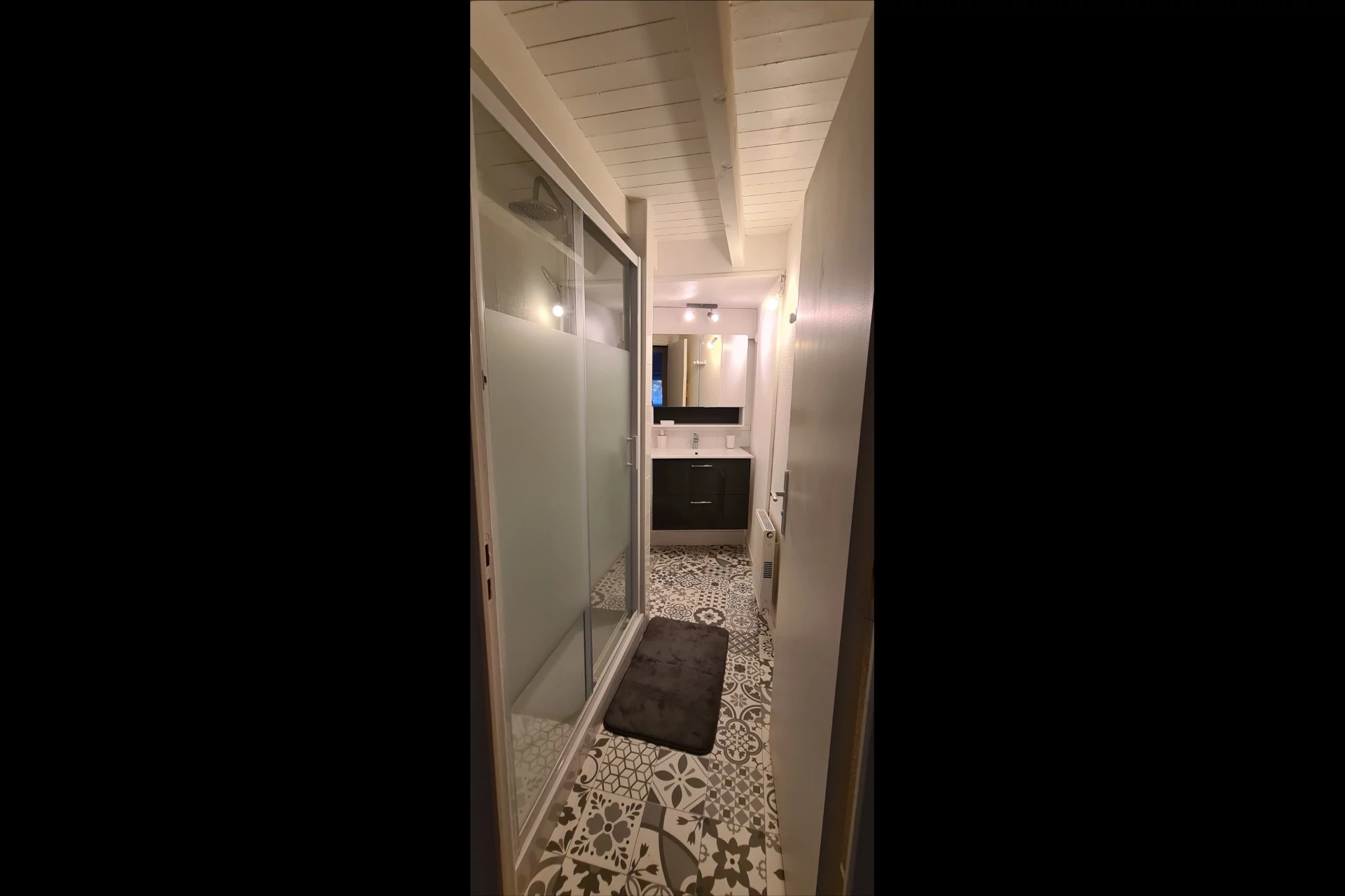 Salle d'eau location T3 Lafargues Limoges