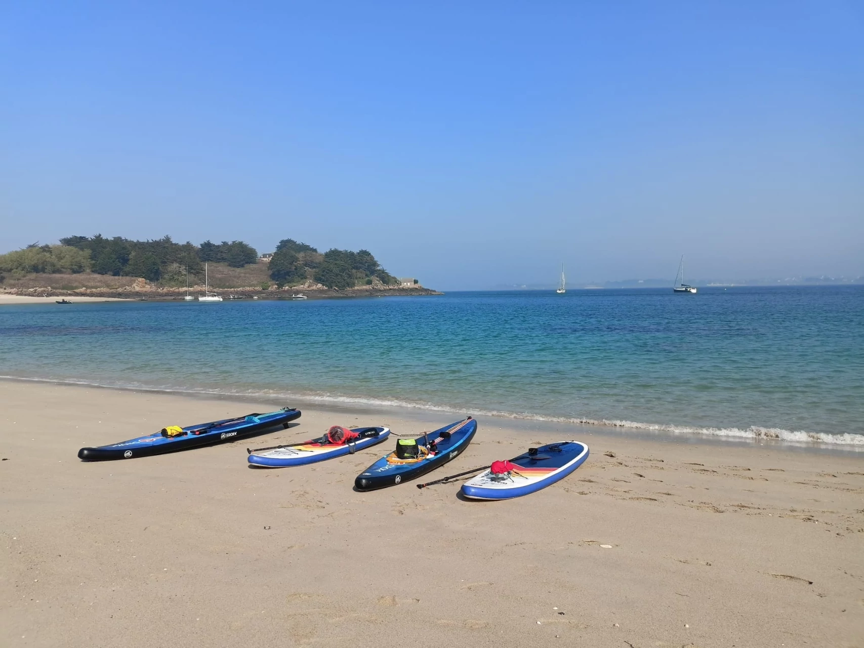 Plage Loctudy - activité paddle